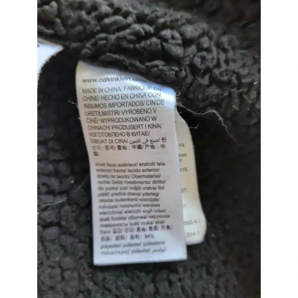 calvin klein LARGE White winter jacket men